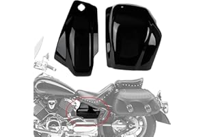PSLER Side Covers for VSTAR XVS 1100 1999-2011 XVS 1100 Fairing Side Panel Black