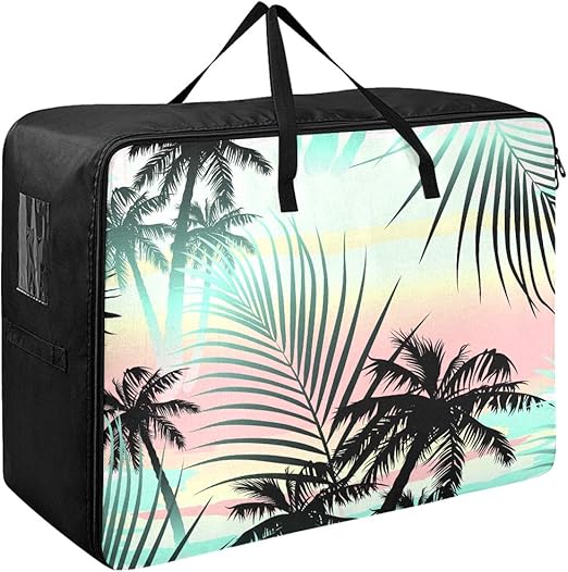 Organizador diario de ropa para niños Árbol tropical Verano Hojas de