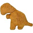 OYTlao Tyrannosaurus Rex Dino Nugget Pillow,Dino Chicken Nugget Plush,Chicken Nugget Pillow Stuffed Toy,Dinosaur Chicken Nuggets Plushies,Dinosaur Theme Party Decoration Birthday Gifts for Kids