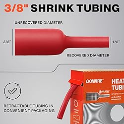 Dowire Heat Shrink Tubing 3/8" - Adhesive Lined