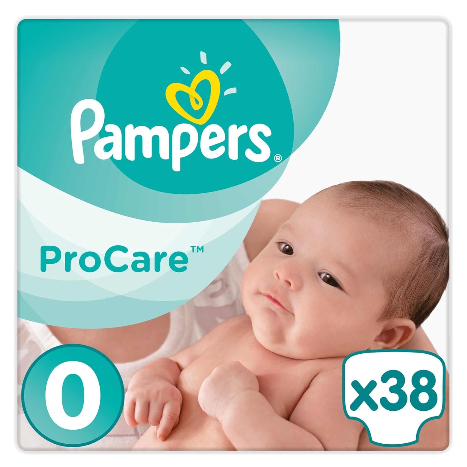 Pampers Procare 38 Couches Taille 0 (1,52 kg) Amazon.de Baby