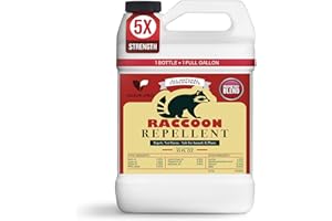 VarmiPro Raccoon Repellent Spray Concentrate - 32 fl oz Natural Outdoor Deer Deterrent for Yard, Garden, Lawn, Trees, and Pla