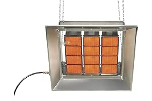 SunStar Heating Products Infrared Ceramic Heater- Natural Gas 120,000 BTU