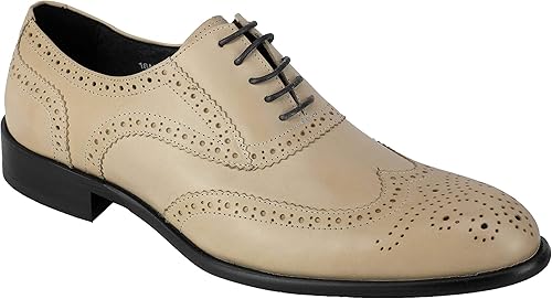 real leather oxfords
