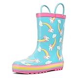 landchief Toddler Rain Boots, Kids Rain Boots
