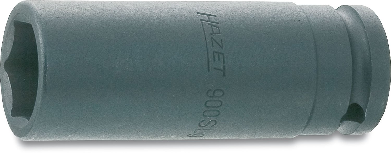 HAZET 900SLG-24 85 mm 6-Point Hexagon Traction Profile Impact Socket - Phosphatised/Oiled