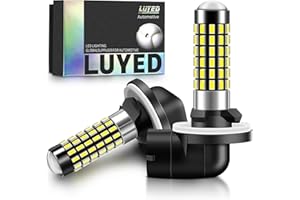 LUYED 881 889 LED Fog Light Bulbs 1800 Lumens Super Bright 3014 78-EX Chipsets 881 886 888 894 896 898 Led Bulbs with Project