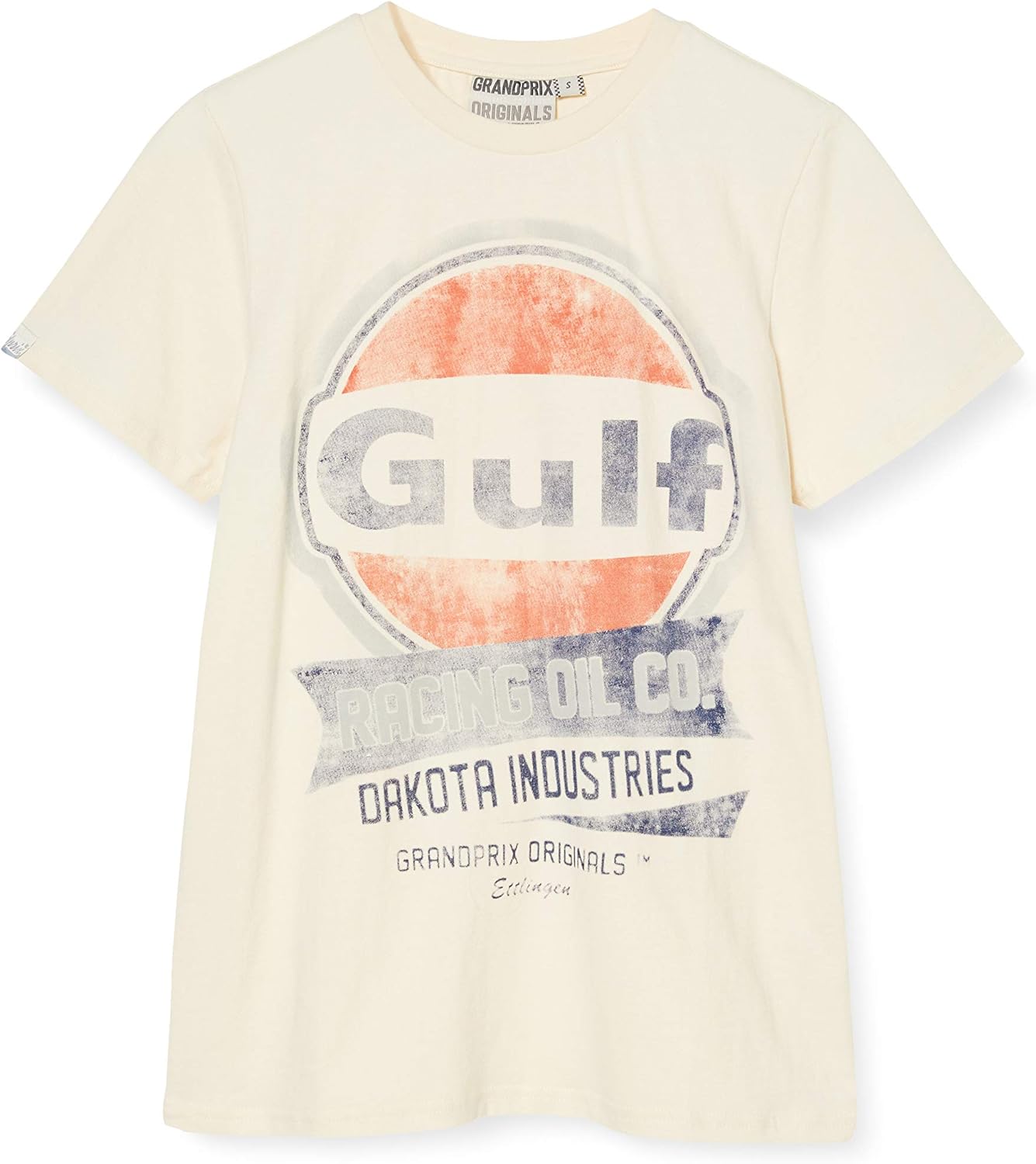 Gulf Oil Racing T-Shirt Cream - Camiseta Hombre: Amazon.es: Ropa y accesorios