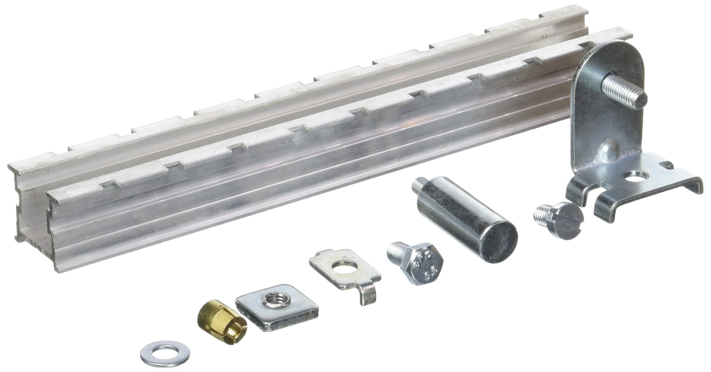 Schneider Electric nsydpla3 Brackets Sliding with Clamps for Mounting Plate, Pla, L 320 mm