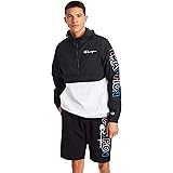 champion packable half zip windbreaker jacket