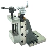 Mini Vertical Milling Slide with 2"/ 50 mm Mini Steel Vice &amp; Base Mounting Plate - Direct Mounting on 7 x 14 Mini Lathe Machine