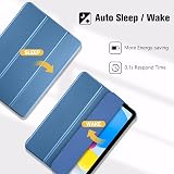 ProCase iPad Case A16 A3354 A3355 A3356 and iPad 10th Gen 2022 Blue view 5