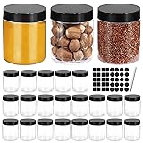 STARSIDE 24 Pack 250ml 8 oz Empty Clear Plastic