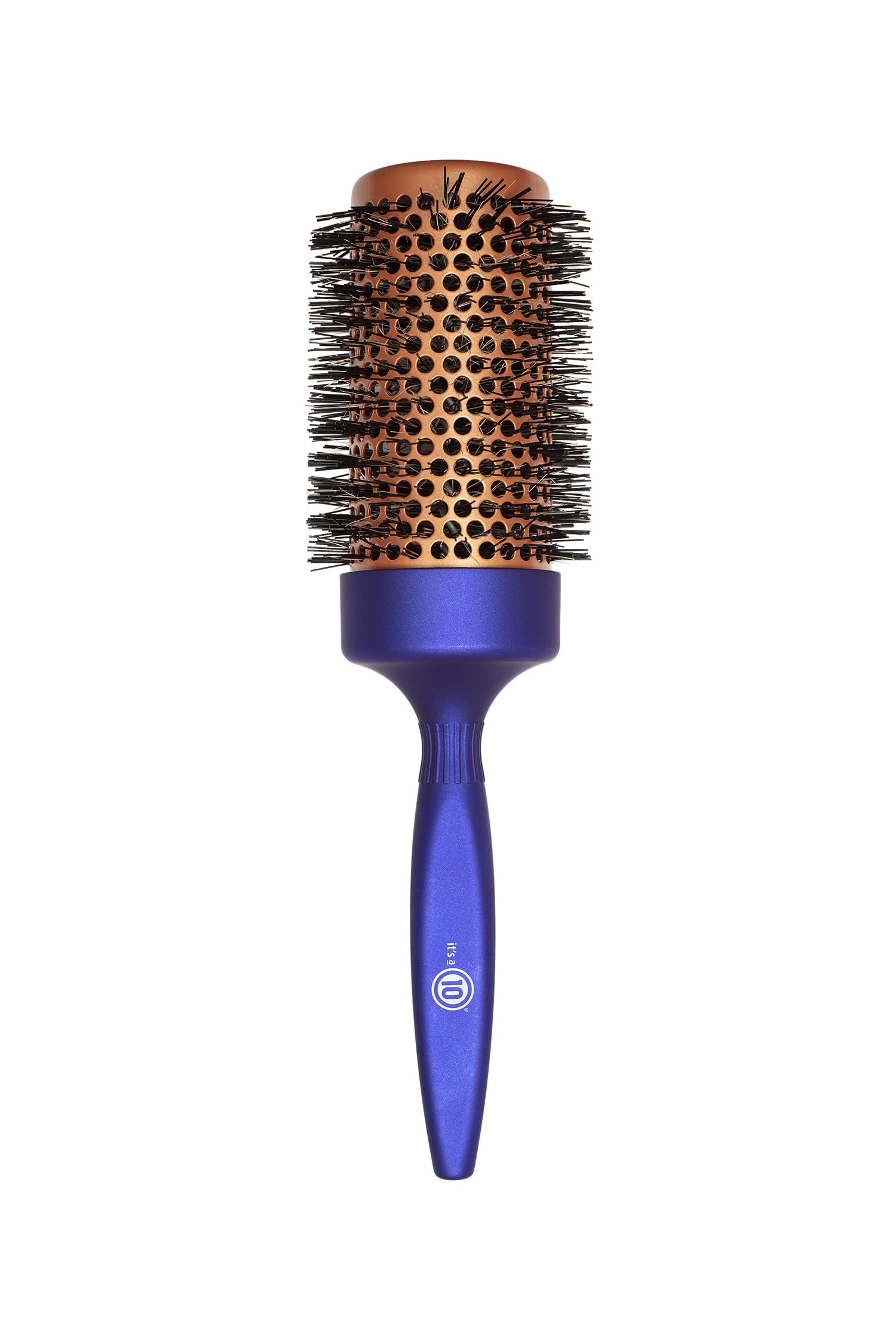 It’s a 10 Haircare - Miracle Round Brush, 53mm, Ceramic Coated Barrel, Rubberised Handle with Grip