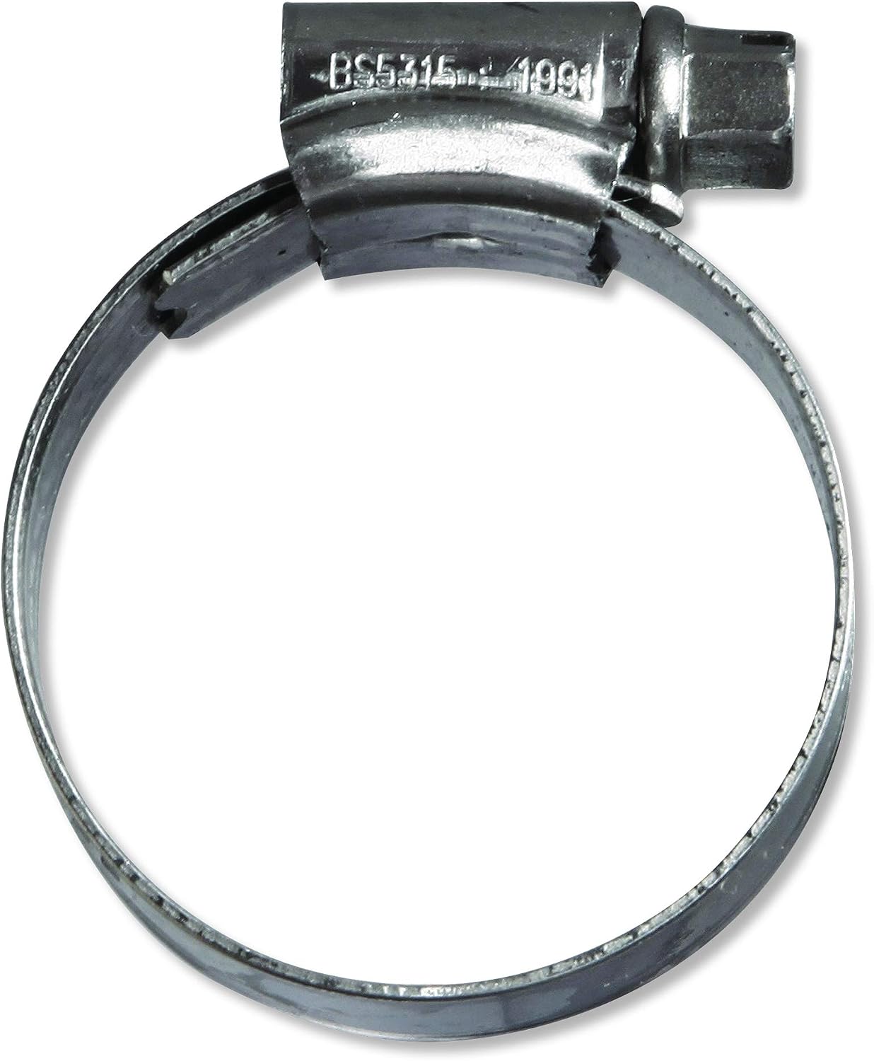 Eclipse Professional Tools ECW4-1 W4 Box of 10 25-35mm (1" - 1 ⅜") 304 Stainless Steel Worm Gear Hose Clamps - Image 4