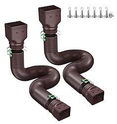 Ogutter Rain Gutter Downspout Extensions, Downspout