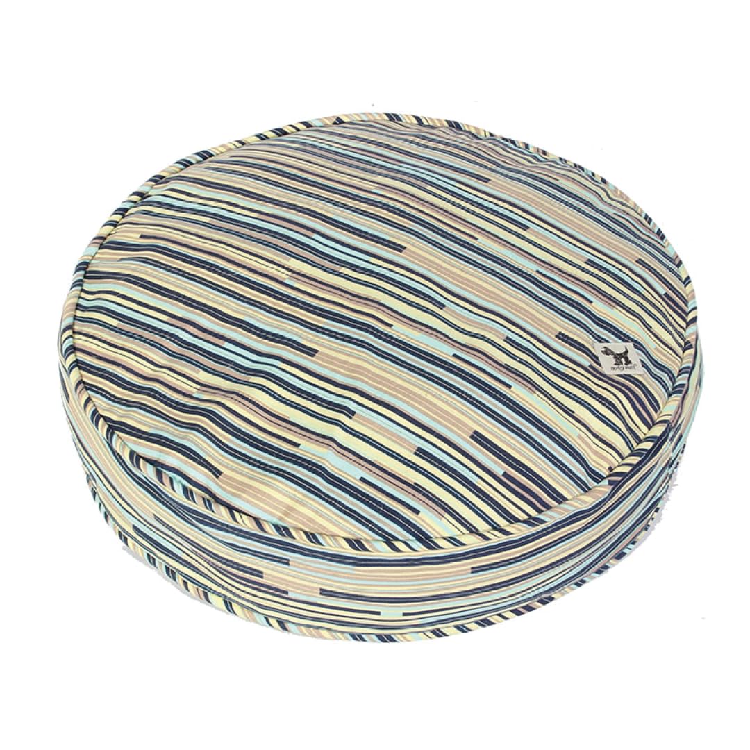 Molly Mutt Petite Dog Duvet Cover - Round - I Don't Like Mondays Print - Measures 20’’ x 4’’ - 100% Cotton - Durable - Breathable - Sustainable - Machine Washable Dog Bed Cover - Pre-Shrunk