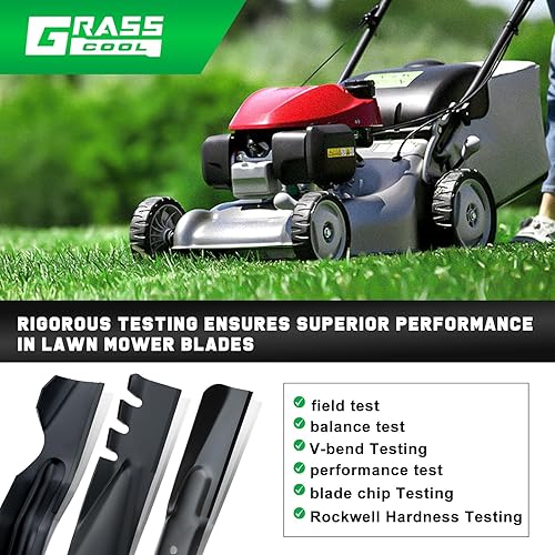Grasscool 21 inch Mulching Blade for Troy Bilt 942-0741A TB110