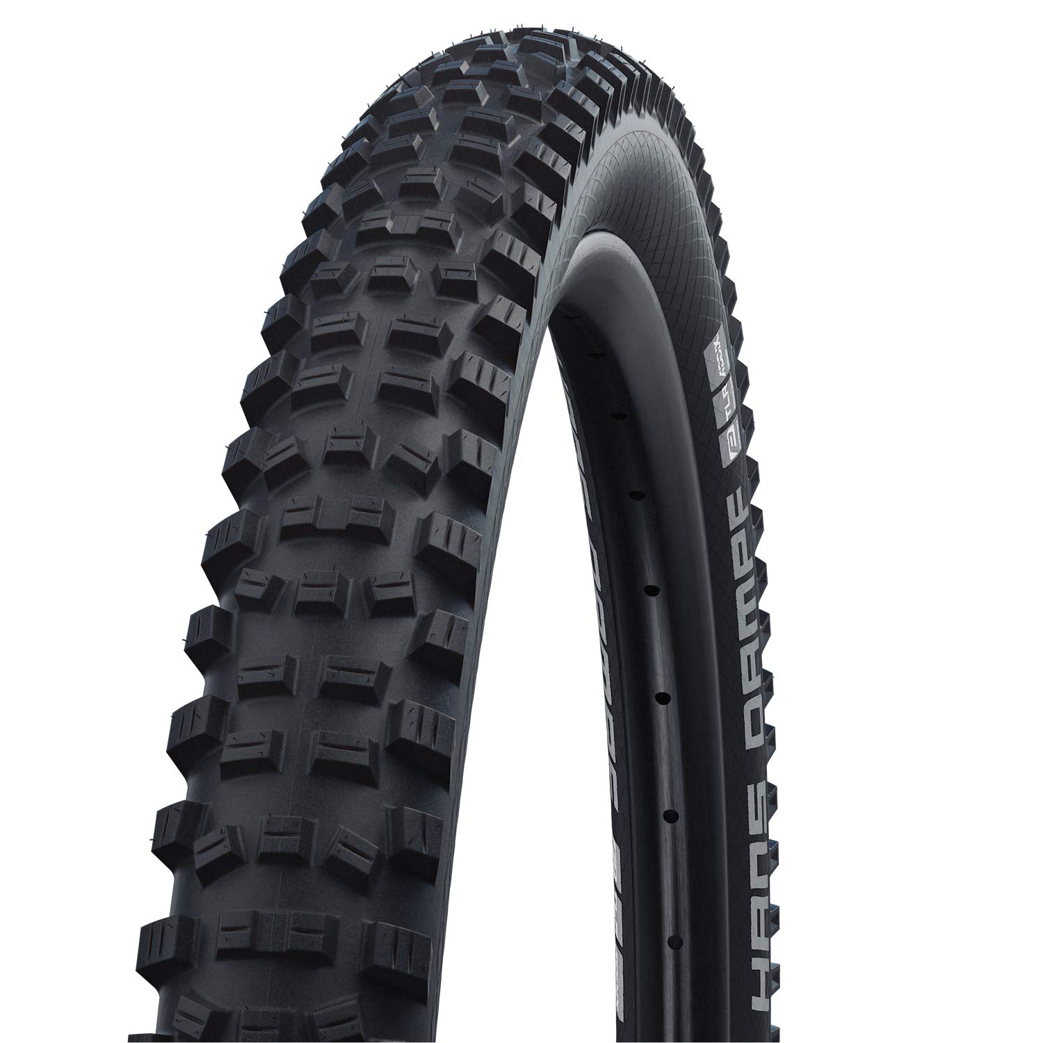 Schwalbe Hans Dampf Perform. (Addix) Fahrrad Reifen // 60-559 (26×2,35´´), Ausführung:schwarz, Faltreifen, TLR