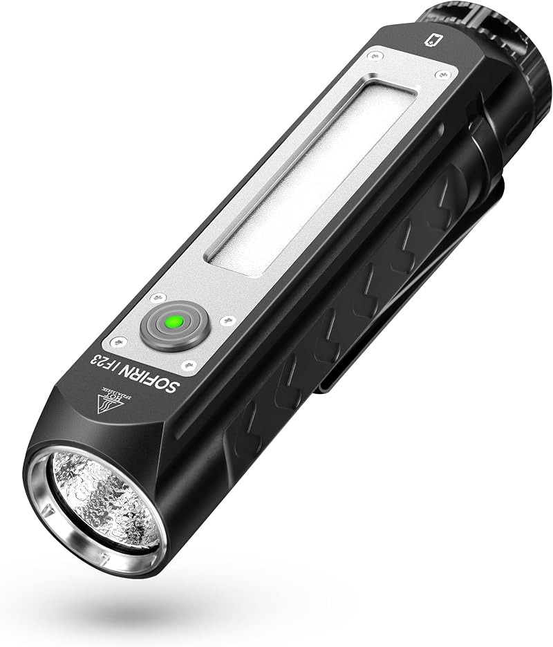 Sofirn IF23 LED Torch 4000 Lumens Rechargeable USB C RGB Magnetic Waterproof EDC