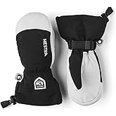 Hestra Army Leather Heli Ski Junior Mitt (Youth 4-13yrs) | Waterproof, Insulated Classic Kids Snow Mittens I Ski & Snow Play