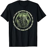 Cthulhu Death May Die Quote, Vintage Cosmic Horror Cthulhu T-Shirt
