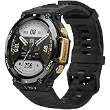 Amazfit T-Rex 2 Smart Watch for Men, Dual-Band & 6 Satellite Positioning, 24-Day Battery Life, Ultra-Low Temperature Operatio