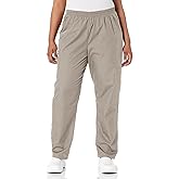 Cherokee Scrubs for Women Cargo Pant Natural Rise Tapered Pull-On Bottom with 4 Pockets , Fade Resistant Fabric - 4200