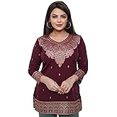Maple Clothing Short Kurti Indian Tunic Top Women's Printed Kurta India Apparel