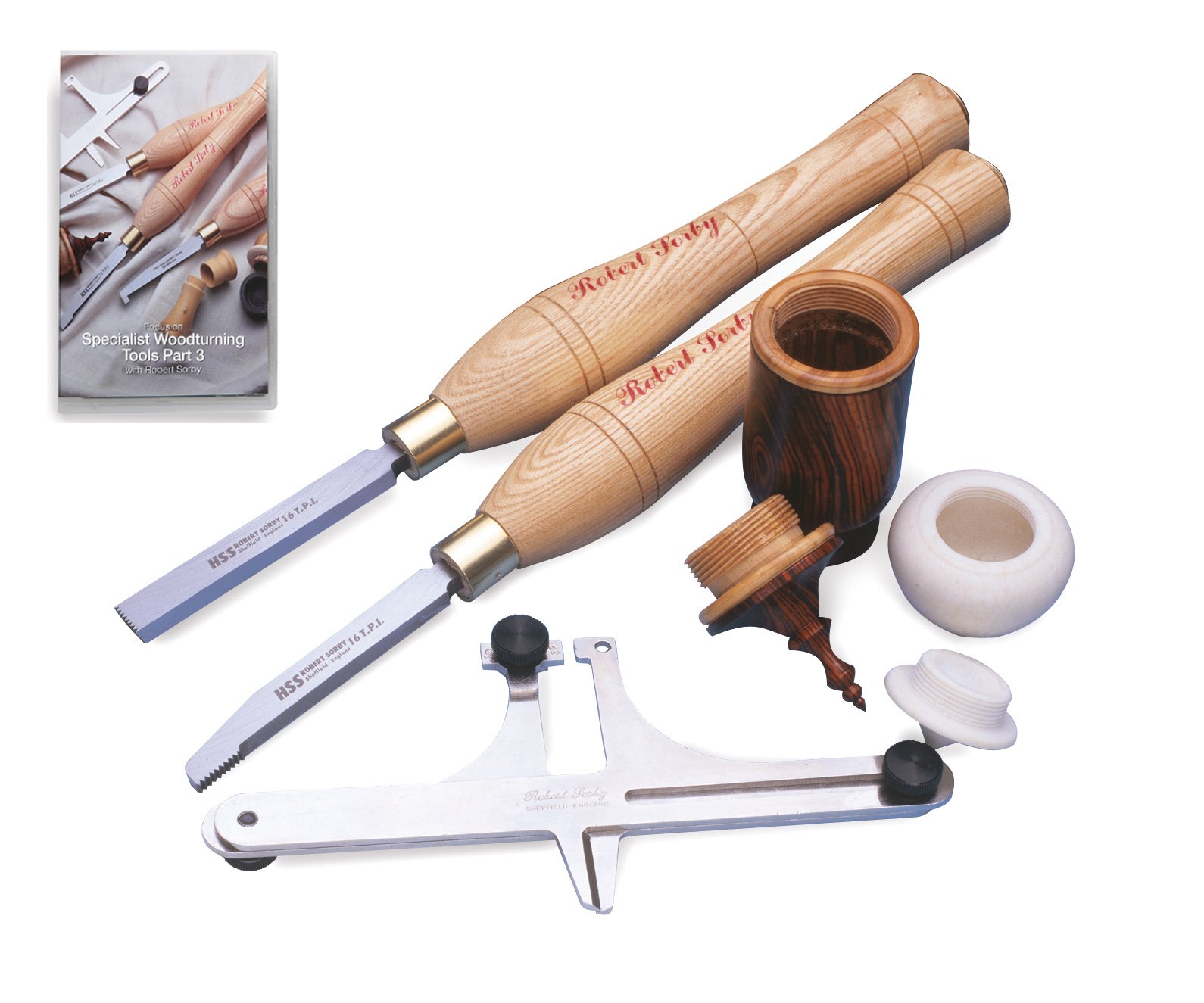 Robert Sorby 89HS20 Thread Cutting Set 20TPI eBay