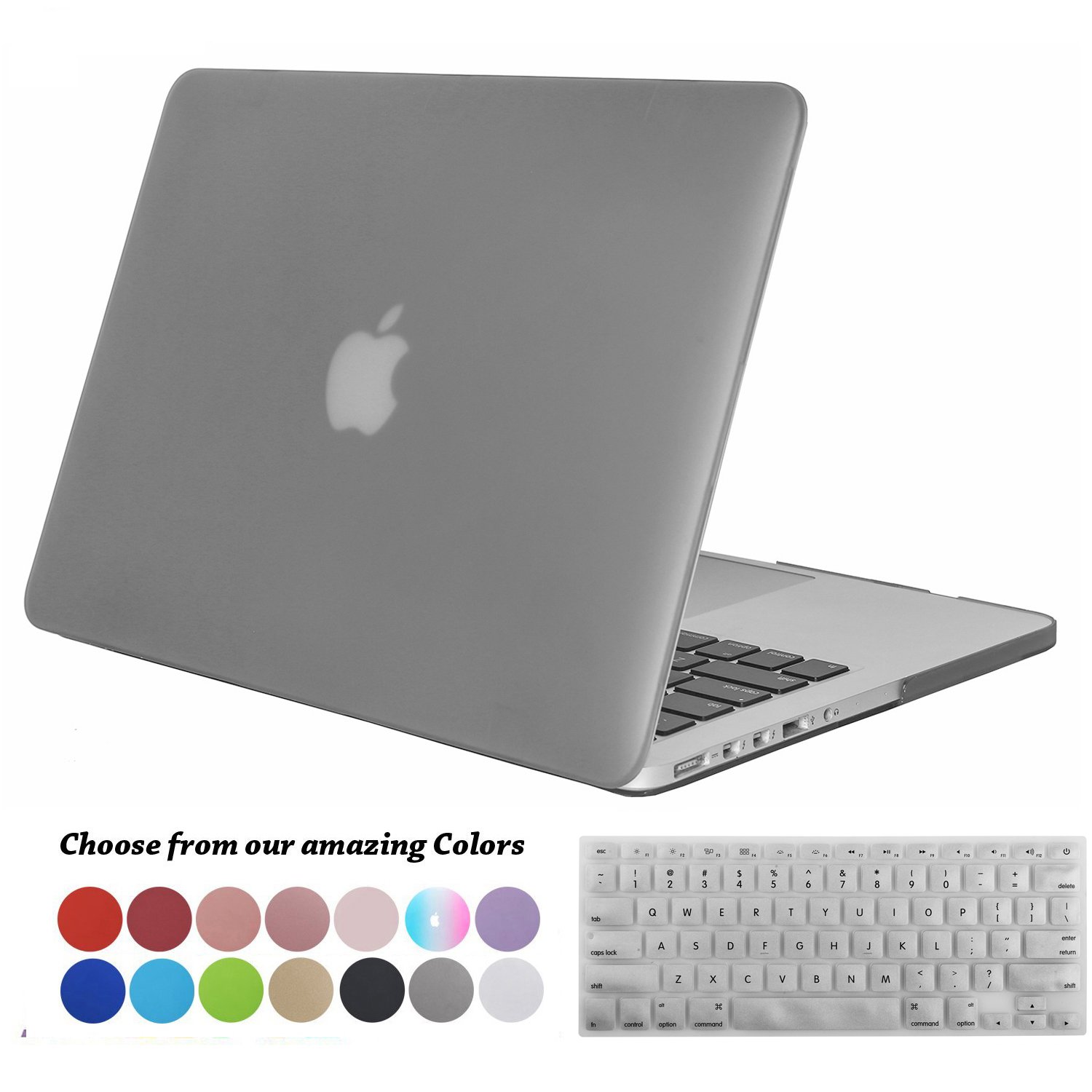 Identifier Macbook Pro Avec Numéro De Série Crystal Clair Ultra Mince Série Plastique Transparent Étui avec Housse