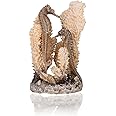 biOrb Small Seahorse Sculpture, Ceramic Resin Centerpiece for Freshwater and Marine Aquariums, Beige/Tan