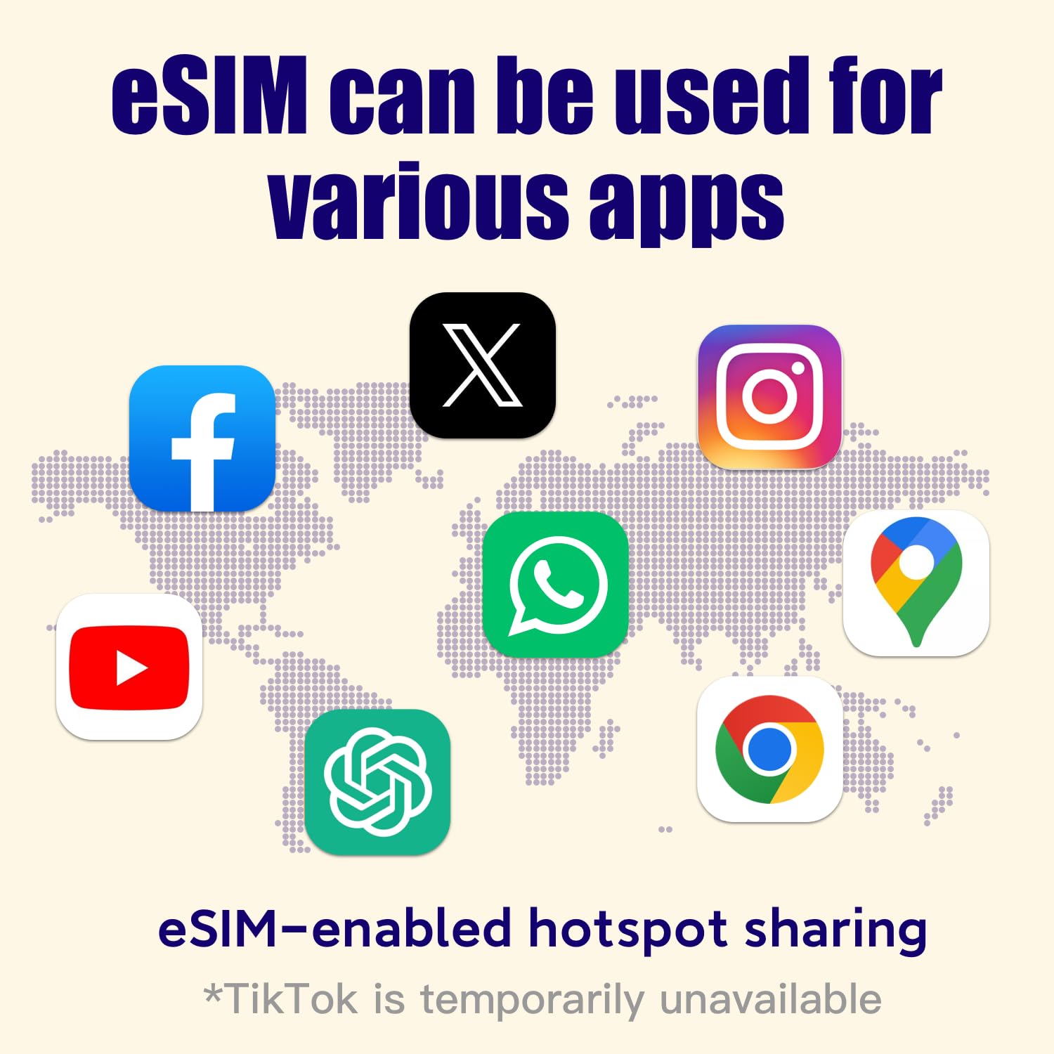 eSIM Card USA Prepaid 30GB 30Days | 4G LTE High-Speed Network | Easy Activation | Hotspot Allow | High Coverage Multi-Carrier for Unlocked iOS & Android | No Contract No SIM Card