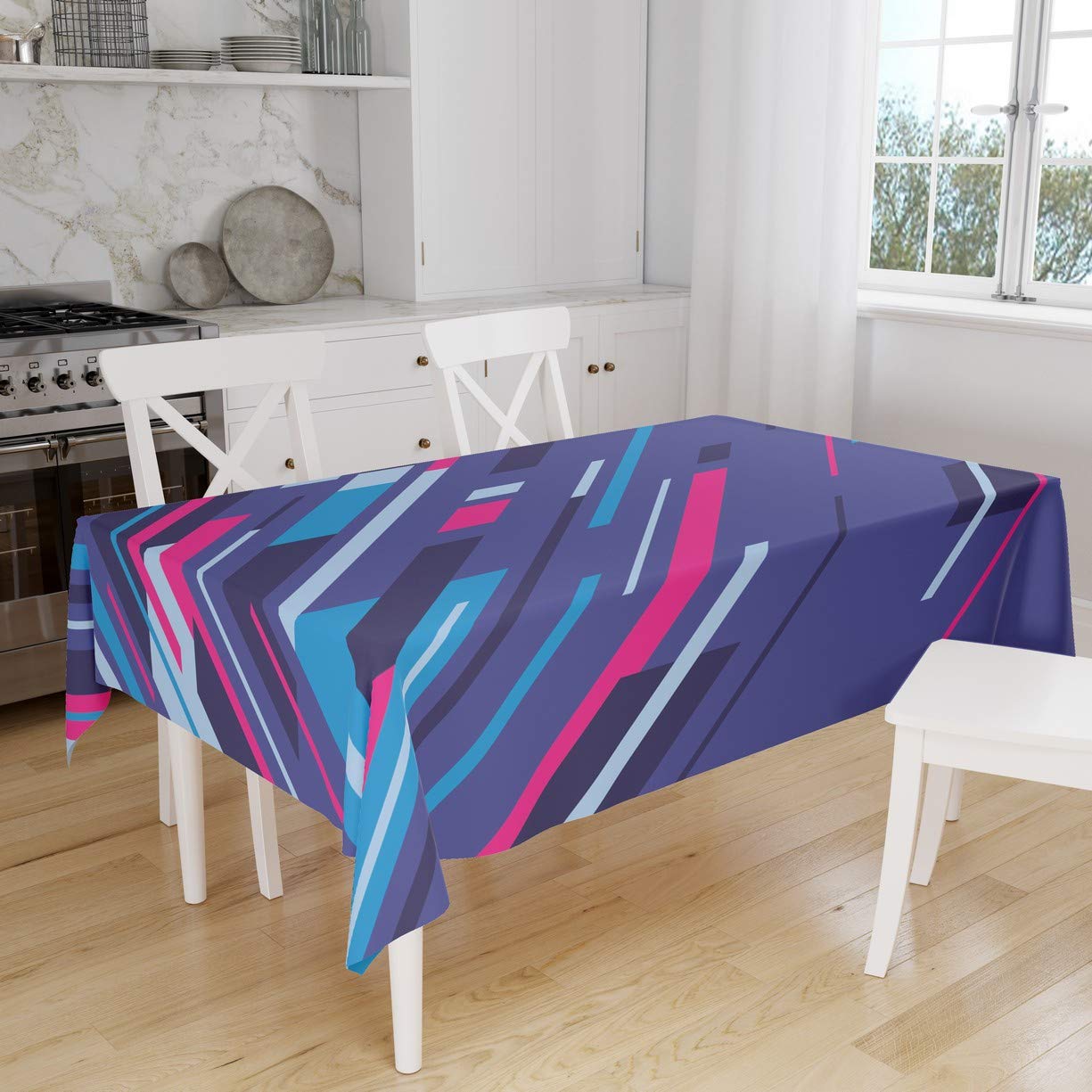 Bonamaison Kitchen Decoration, Tablecloth, 140cm x 160cm - Designed and Manufactured in Turkey