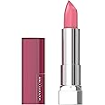 Maybelline Color Sensational Lipstick, Lip Makeup, Cream Finish, Hydrating Lipstick, Pink Sand, Pink ,1 Count