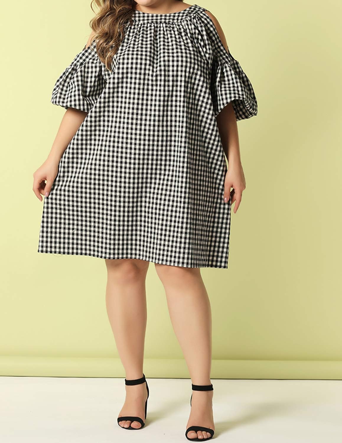 casual plaid dress