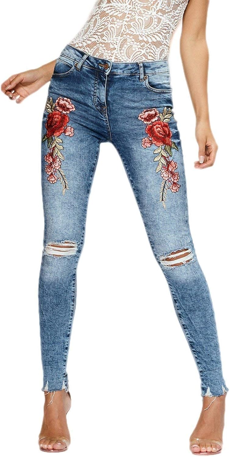 Tozamil Jean Extensible Pour Femme, Taille Haute, Jambe Large, Taille