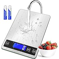 [Updated 2021 Vision] Digital Food Kitchen Scale, 22lb Weight Multifunction Scale Measures in Grams and Ounces for…