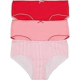Bonds womens Picot Trim Icons Cheeky Underwear in Stretchy Cotton Blend for Women, 3-pack