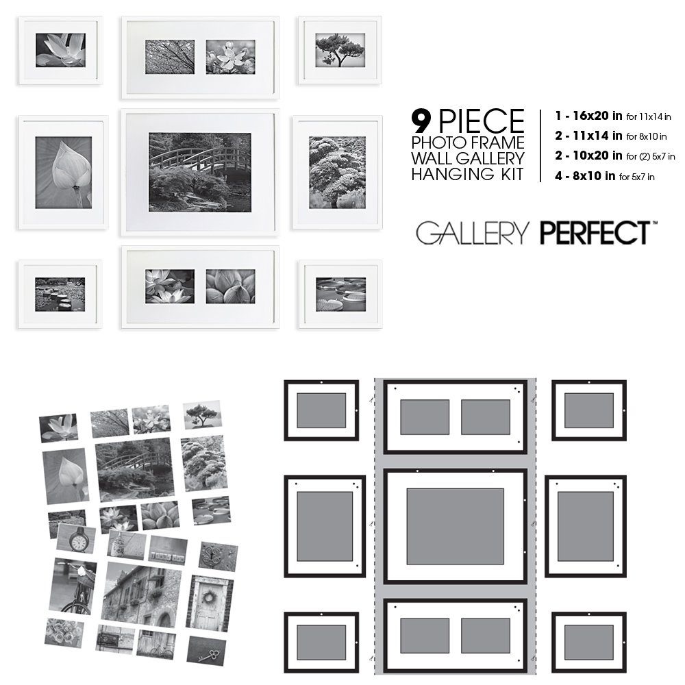 Hanging Wall Template Decorative Art Prints and Hanging Hardware ...