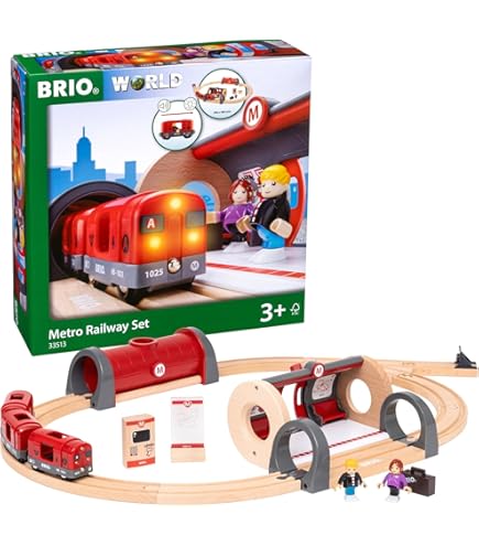Amazon.com: BRIO World 33890 - Travel Train & Tunnel - 3