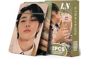 YUTO Stray Kids Photocards 92 PCS Stray Kids Hollow Photo Cards Stray Kids lomo Card Gift Lomo Cards Merch for Stray Kids Boys and Girls (I.n)