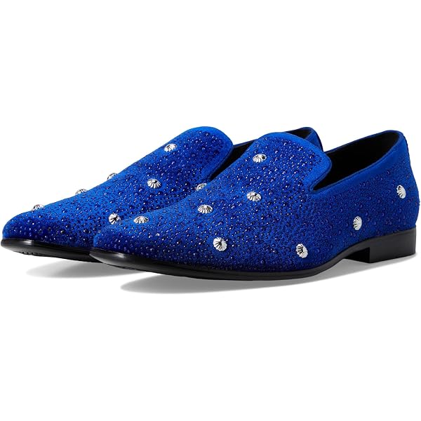 Amazon.com | Stacy Adams Stallford Rhinestone Slip-On Black  display picture 1