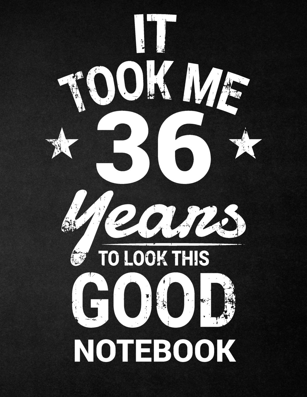 36th Birthday Quotes For Myself Buy It Took Me 36 Years To Look This Good Notebook: 36Th Birthday Gift -  Blank Line Composition Notebook And Birthday Journal For 36 Year Old, Black  ... Funny Birthday Quote (8.5
