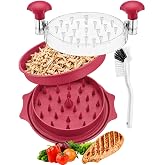 Large Chicken Shredder Tool Twist BPA Free Food Grade Material | Manual Meat Shredder Twist for Shredding, Chicken Breast Shr