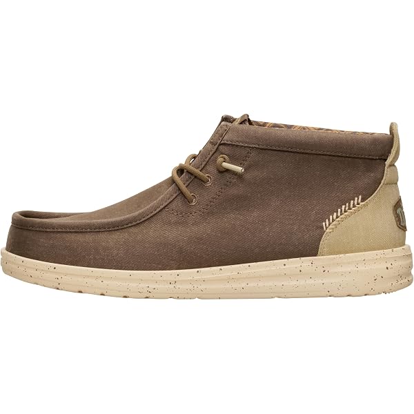 Amazon.com | HEYDUDE Wally Mid Gripr Warmth, Black/Black  display picture 3