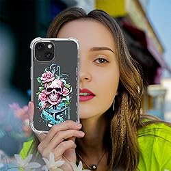Ecute Anchor Case for iPhone 15 with Stand,Drop