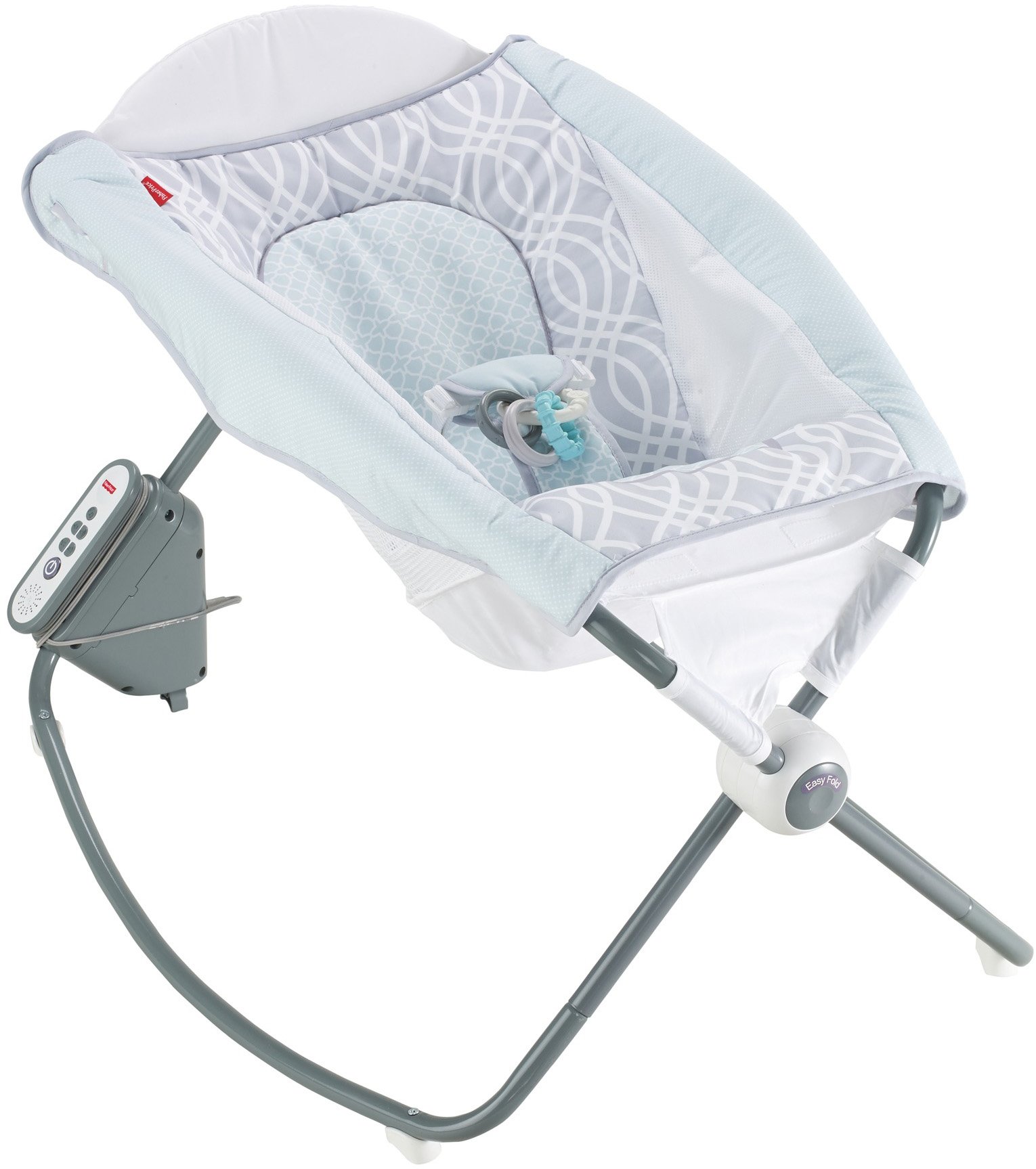 play rock n how to assemble Newborn Rock Fisher Blue/Grey Sleeper, Play Price Auto 'n