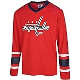 NHL Kids Youth 4-20 Official Power Play Long Sleeve Team Jersey
