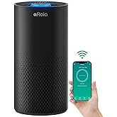 Afloia Air Purifiers for Bedroom Home Large Room, 2.4GHz Wi-Fi Smart 3 in 1 Filter Air Purifiers for Pets Allergy Odor Smoke Dust Mold Pollen, Air Cleaners Work with Alexa and Google Assistant